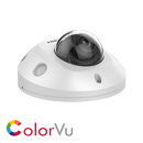 Hikvision DS-2CD2547G2-LS(2.8mm)(C) 4MP AcuSense & ColorVu external turret, 2.8mm lens, IP67, H.265+, DC12V & PoE, WDR, built in microphone, audible warning and strobe light - Hikvision - Falcon Electrical UK