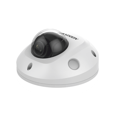 Hikvision DS-2CD2583G2-IS(2.8mm) 8MP AcuSense external mini dome, 2.8mm lens, H.265+, DC12V & PoE, WDR, 30m IR, built-in mic - Hikvision - Falcon Electrical UK