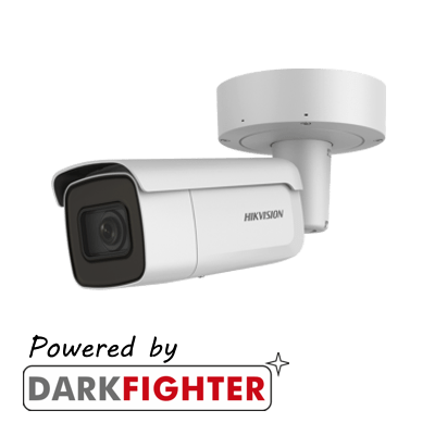 Hikvision DS-2CD2686G2-IZS(2.8-12mm)(C) 8MP AcuSense external bullet, 2.8-12mm motorized lens, H.265+, DC12V & PoE, WDR, 50m IR - Hikvision - Falcon Electrical UK