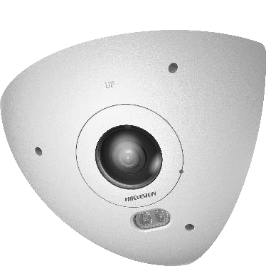 Hikvision DS-2CD6W45G0-IVS(2mm) 4MP 4MP anti-ligature fisheye, 2mm lens, Vandal Resistant, H.265+, DC12V & PoE, WDR, 10m IR, Audio/Alarm IO - Hikvision - Falcon Electrical UK