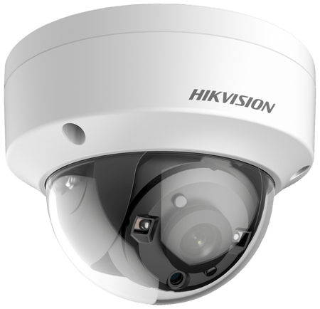 Hikvision DS-2CE56D8T-VPITE(2.8mm) 2 MP Ultra Low Light Vandal PoC Fixed Dome Camera - Hikvision - Falcon Electrical UK