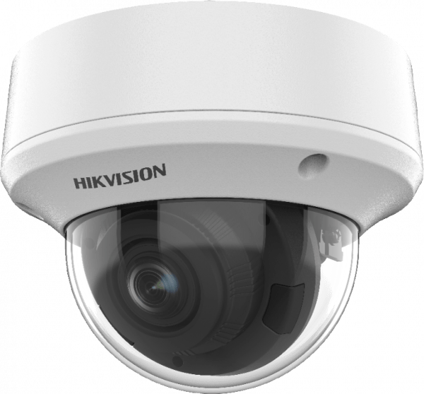 HIKVISION DS-2CE5AH0T-VPIT3ZE(C) 5MP motorized varifocal lens EXIR POC dome camera - Hikvision - Falcon Electrical UK