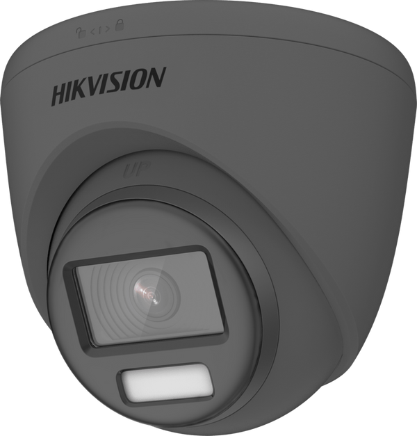 Hikvision DS-2CE72UF3T-E Black, 8MP External Turret, 2.8mm Fixed Lens Camera - Hikvision - Falcon Electrical UK