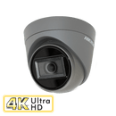 Hikvision DS-2CE78U1T-IT3F(2.8MM)/GREY, 8MP External Turret, 2.8mm, Fixed Lens Camera - Hikvision - Falcon Electrical UK