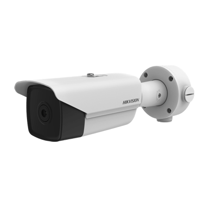 Hikvision DS-2TD2138-4/QY 6.9mm lens, Bi-spectrum, IP67, 12VDC & PoE+, Strobe light and audio alarm - Hikvision - Falcon Electrical UK