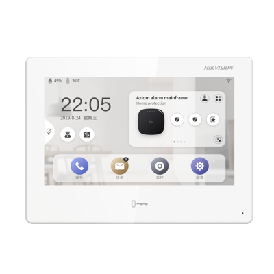 Hikvision DS-KH9310-WTE1(B) 7" android video intercom indoor station - Hikvision - Falcon Electrical UK