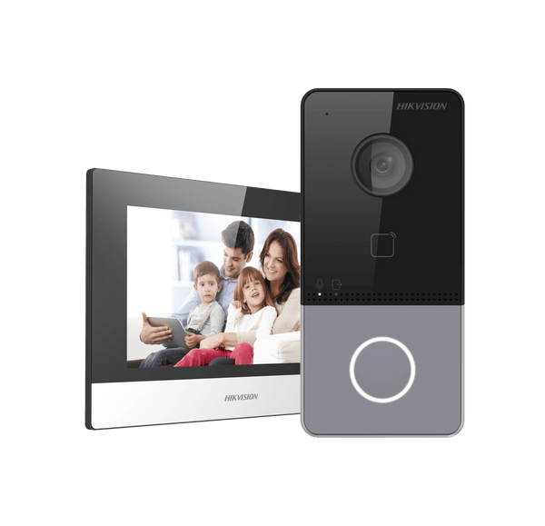 Hikvision DS-KIS603-P(C) IP Video Intercom Kit - Hikvision - Falcon Electrical UK