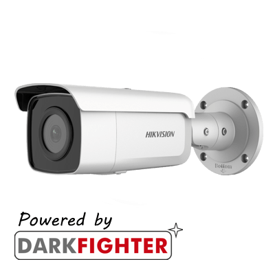 Hikvision DS-2CD3T56G2-4IS(4mm)(C) 5MP AcuSense external bullet, 4mm lens, H.265+, DC12V & PoE, WDR, 90m IR - Hikvision - Falcon Electrical UK