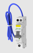 Danson E - DLYM2140 40A, Mini Single Pole 6kA RCBO, B Curve 30mA Type A (Was E - DLY2140) - Danson - Falcon Electrical