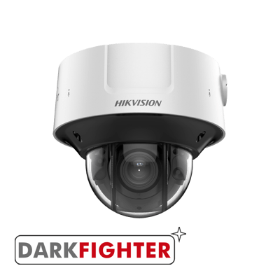 Hikvision iDS-2CD7586G0-IZHS(2.8-12mm)(C) 8MP external dome, 2.8-12mm motorized lens, H.265+, DC12V/24VAC & PoE, WDR, 30m IR - Hikvision - Falcon Electrical UK