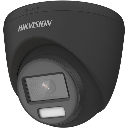 Hikvision DS-2CE72KF0T-FS(2.8MM) 3K fixed lens ColorVu Turret Camera with Audio (Black) - Hikvision - Falcon Electrical UK
