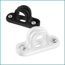 Mixed CF25BSS CONDUIT FITTINGS 25mm Spacer Bar Saddle - Black