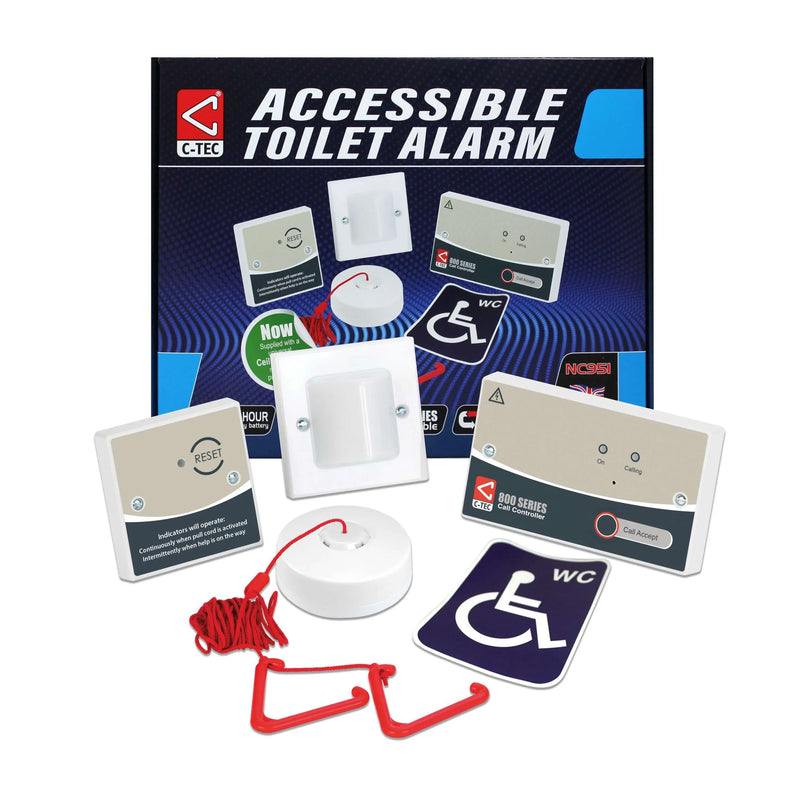C-tec NC951 Accessible Disabled Persons Toilet Alarm Kit - CTEC - Falcon Electrical UK