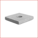 Mixed B201/M10 SQUARE WASHER M10 40x40x5mm  ZINC