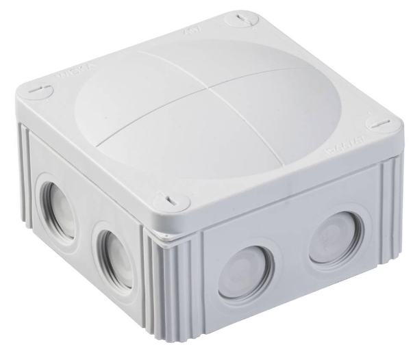 Wiska Combi 407 10105595 Grey Junction Box - Wiska - Falcon Electrical UK