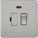 Knightsbridge MLA SF6300NBC Screwless 13A Switched Fused Spur Unit with Neon - Brushed Chrome - Knightsbridge MLA - Falcon Electrical UK