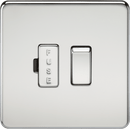 Knightsbridge MLA SF6300PC Screwless 13A Switched Fused Spur Unit - Polished Chrome - Knightsbridge MLA - Falcon Electrical UK