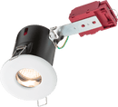 Knightsbridge MLA VFRSHGICW 230V IP65 GU10 IC Fire-Rated Shower Downlight White - Knightsbridge MLA - Falcon Electrical UK