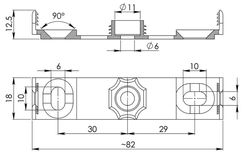 Wiska Combi 407 10105595 Grey Junction Box - Wiska - Falcon Electrical UK