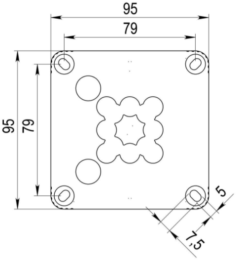 Wiska Combi 407 10105595 Grey Junction Box - Wiska - Falcon Electrical UK