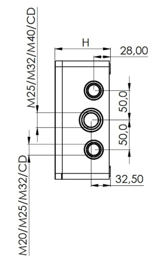 Wiska Combi 1610 10110739 Black Junction Box - Wiska - Falcon Electrical UK