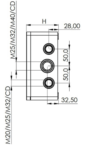 Wiska Combi 1610 10110743 White Junction Box - Wiska - Falcon Electrical UK