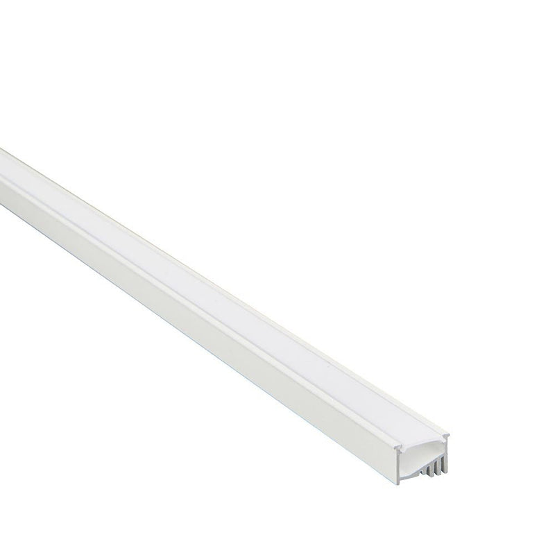 saxby 102666 Rigel Recessed Wall Washer 2m Aluminium Profile-Extrusion White - Saxby - Falcon Electrical UK