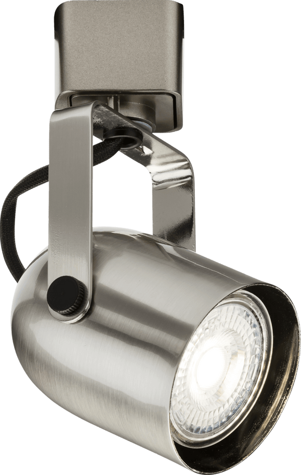 Knightsbridge MLA TRKSP9ABC 230V GU10 Track Spotlight - Brushed Chrome - Knightsbridge MLA - Falcon Electrical UK
