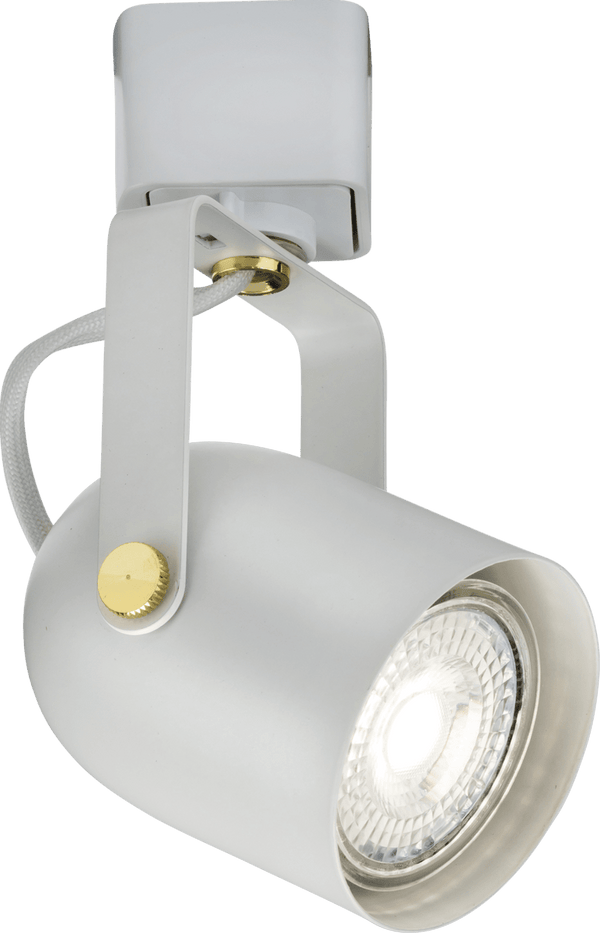 Knightsbridge MLA TRKSP9AW 230V GU10 Track Spotlight - White - Knightsbridge MLA - Falcon Electrical UK