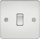 Knightsbridge MLA FP1200PC Flat Plate 10AX 1G Intermediate Switch - Polished Chrome - Knightsbridge MLA - Falcon Electrical UK