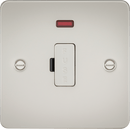 Knightsbridge MLA FP6000NPL Flat Plate 13A fused spur unit with neon - pearl - Knightsbridge MLA - Falcon Electrical UK