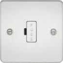 Knightsbridge MLA FP6000PC Flat Plate 13A fused spur unit - polished chrome - Knightsbridge MLA - Falcon Electrical UK