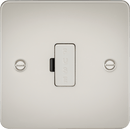 Knightsbridge MLA FP6000PL Flat Plate 13A fused spur unit - pearl - Knightsbridge MLA - Falcon Electrical UK