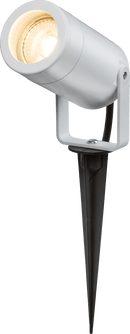 Knightsbridge MLA EASPK1W EAMON - 230V IP65 GU10 Polycarbonate Spike light - White - Knightsbridge MLA - Falcon Electrical UK