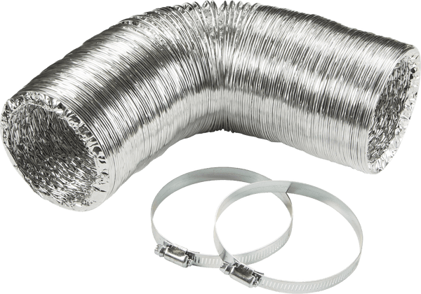 Knightsbridge MLA EX4DUCT 100mm/4 inch Aluminium Ducting Kit - Knightsbridge MLA - Falcon Electrical UK