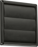 Knightsbridge MLA EX007B 100mm/4 inch Gravity Shutter - Black - Knightsbridge MLA - Falcon Electrical UK