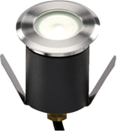 Knightsbridge MLA LEDM07W 230V IP65 1.5W 4000K High Output LED White Mini Ground Light comes with cable. Non-Dimmable - Knightsbridge MLA - Falcon Electrical UK