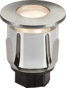 Knightsbridge MLA LEDM06WW 230V IP65 0.6W LED Mini Ground Light comes with three Interchangeable Heads - 3000K - Knightsbridge MLA - Falcon Electrical UK