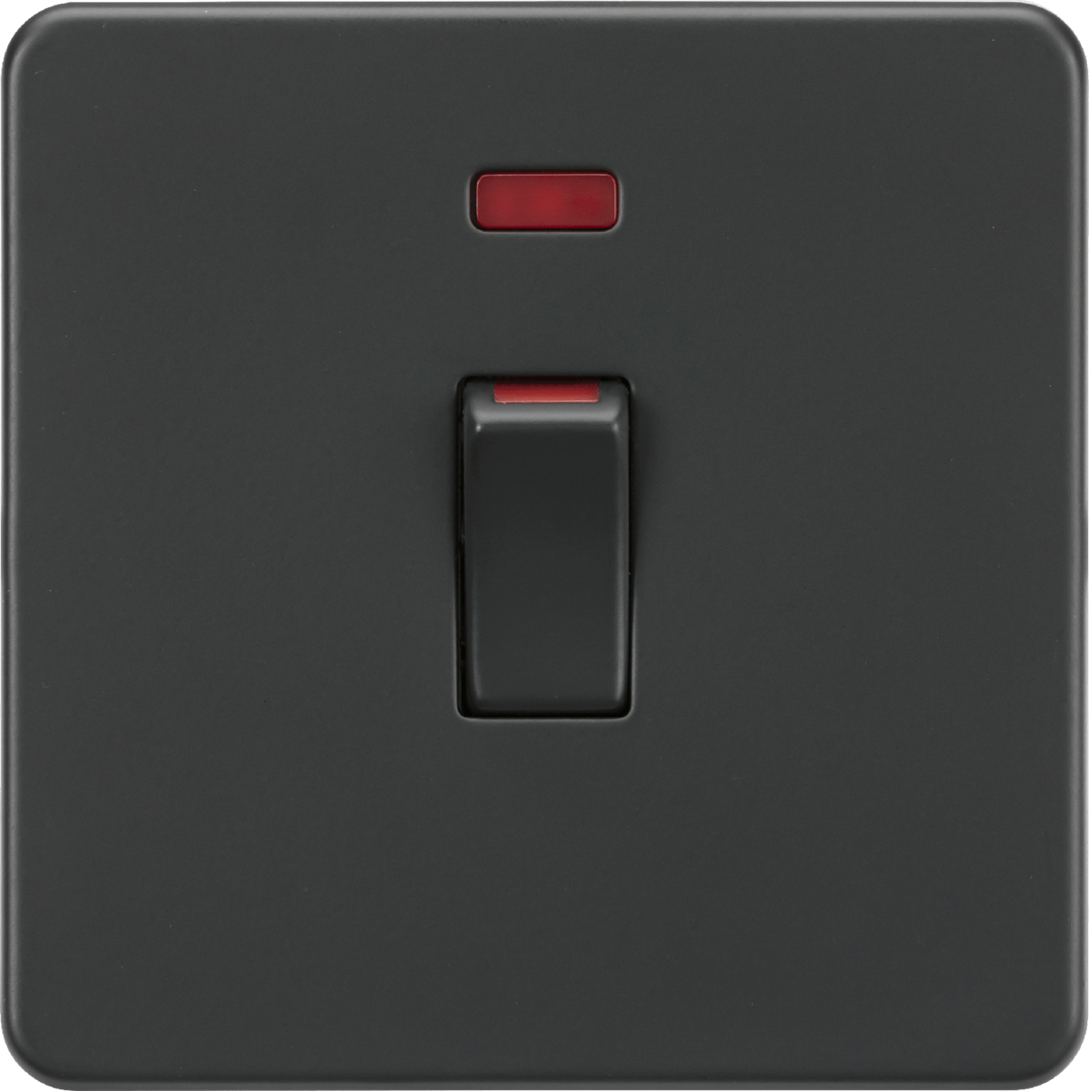 Knightsbridge MLA SF81MNAT 45A 1G DP switch with neon - anthracite ...