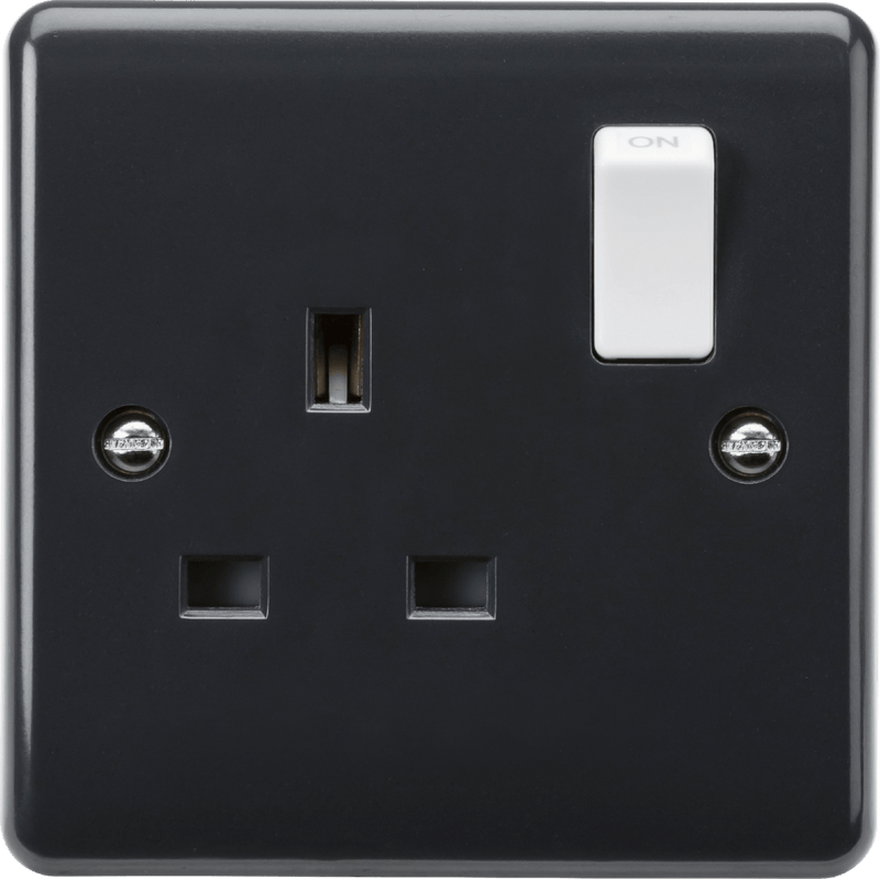 Knightsbridge MLA PM7000 13A 1G DP switched socket with white rocker [Part M compliant] - Knightsbridge MLA - Falcon Electrical UK