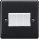Knightsbridge MLA PM4000 10AX 3G 2-way plate switch [Part M Compliant] - Knightsbridge MLA - Falcon Electrical UK