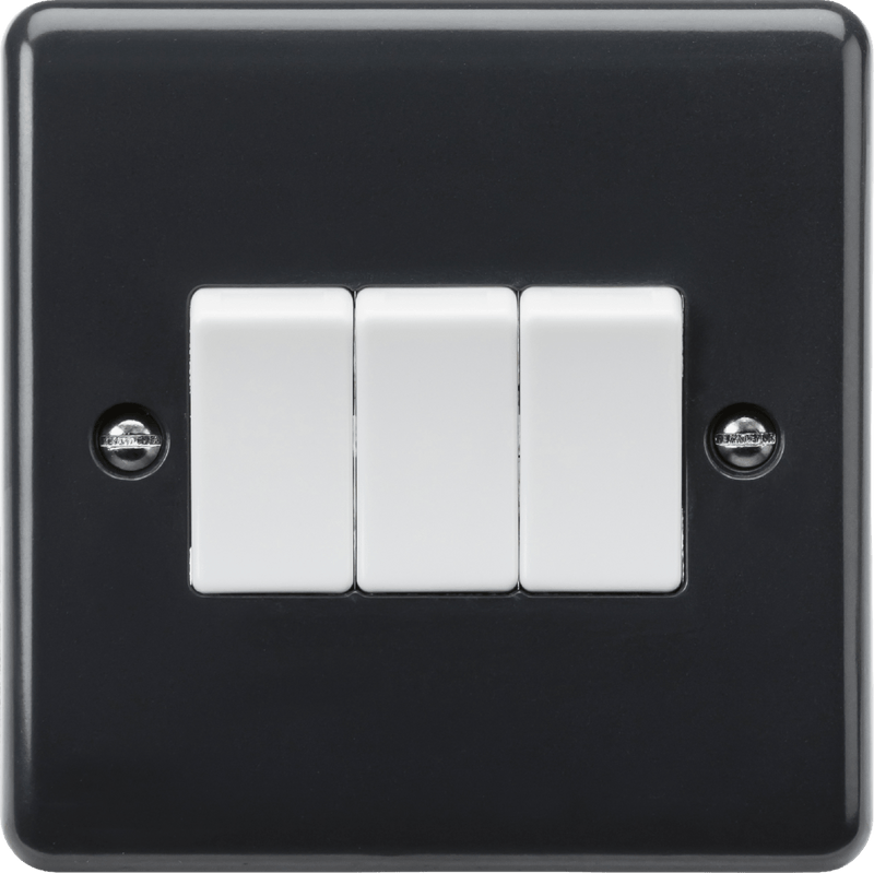 Knightsbridge MLA PM4000 10AX 3G 2-way plate switch [Part M Compliant] - Knightsbridge MLA - Falcon Electrical UK