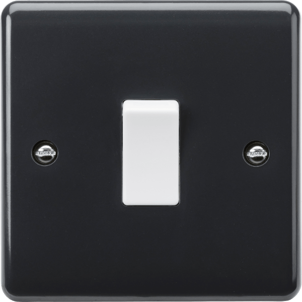 Knightsbridge MLA PM2000 10AX 1G 2-way plate switch [Part M Compliant] - Knightsbridge MLA - Falcon Electrical UK