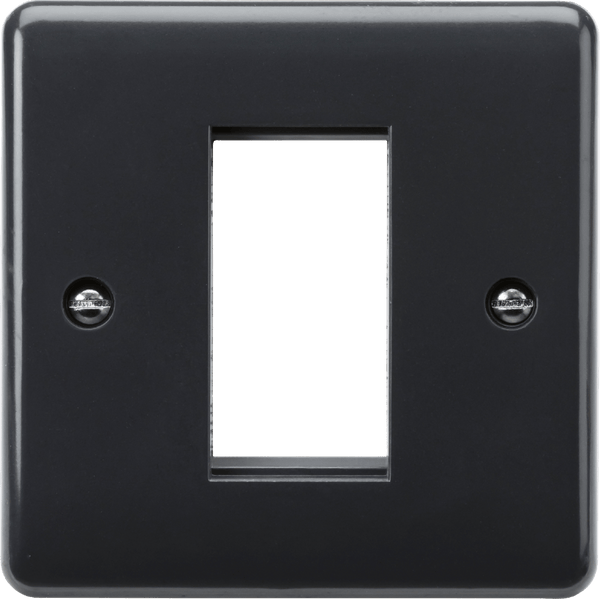 Knightsbridge MLA PM1G 1G Modular Faceplate [Part M Compliant] - Knightsbridge MLA - Falcon Electrical UK