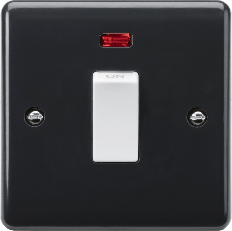 Knightsbridge MLA PM8331N 45A 1G DP switch with neon [Part M Compliant] - Knightsbridge MLA - Falcon Electrical UK