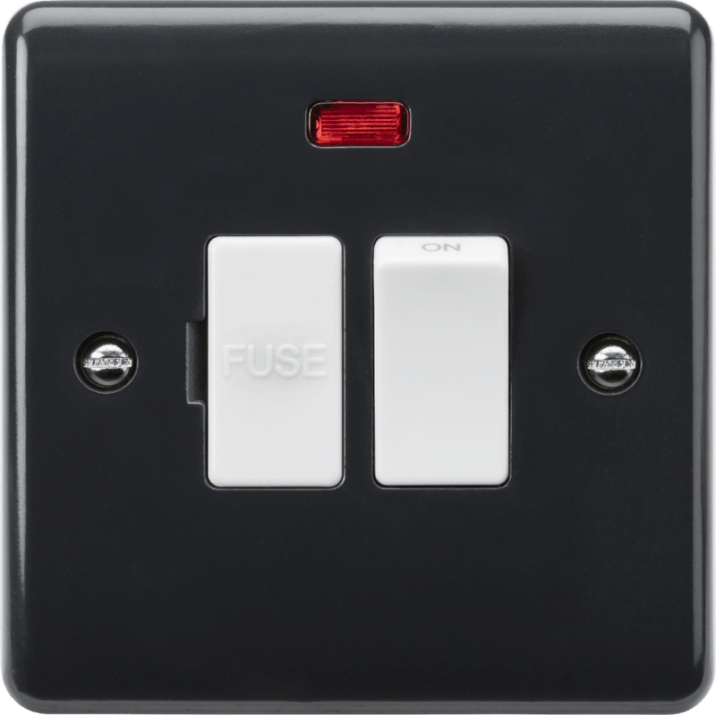 Knightsbridge MLA PM6300N 13A switched fused spur with neon [Part M Compliant] - Knightsbridge MLA - Falcon Electrical UK