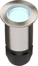 Knightsbridge MLA 4IPB IP67 24V Small Stainless Steel Ground Fitting 4 x Blue LED - Knightsbridge MLA - Falcon Electrical UK