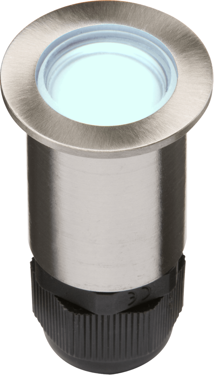 Knightsbridge MLA 4IPB IP67 24V Small Stainless Steel Ground Fitting 4 x Blue LED - Knightsbridge MLA - Falcon Electrical UK