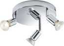 Knightsbridge MLA NSPGU3C 230V GU10 Triple Spotlight - Chrome - Knightsbridge MLA - Falcon Electrical UK