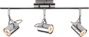 Knightsbridge MLA NSP3C 230V GU10 Triple bar Spotlight - Chrome - Knightsbridge MLA - Falcon Electrical UK